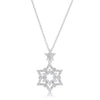 Avera Stella 0.3ct Cubic Zirconia Star Drop Necklace