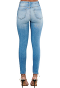 {P1861} Denim Ankle Skinny Jeans by The House of Stylez