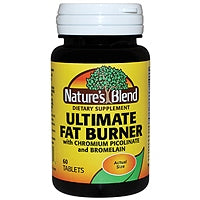 Nature's Blend Ultimate Fat Burner - Metabolic Support Formula, 60 Tablets by Pasteur Pharmacy