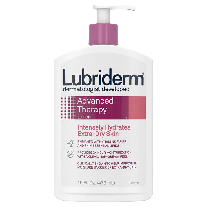 Lubriderm Advanced Therapy Daily Moisturizing Lotion with Pro-Ceramide, Vitamin E & B5 - 16 fl oz Pump by Pasteur Pharmacy