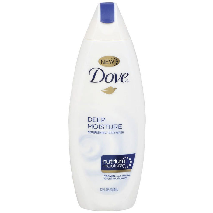 Dove Deep Moisture Body Wash - 12 oz - For Soft, Smooth Skin by Pasteur Pharmacy