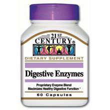 21st Century Digestive Enzymes, 60 Capsules by Pasteur Pharmacy
