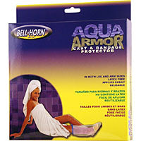 Aqua Armor Adult Short Leg Cast Protector - 100% Waterproof Shower Cover - Reusable by Pasteur Pharmacy
