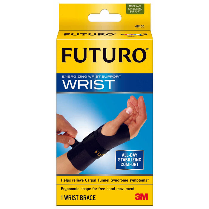 FUTURO Energizing Wrist Support, Left Hand, Large/X-Large, Moderate Stabilizing Support by Pasteur Pharmacy