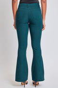 Hyperstretch High Rise Flare - Blue Steele by Boutique 23