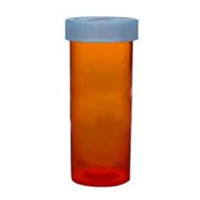8 Dram Amber Child-Resistant Prescription Vials with Caps (410 Series) - 1 EA by Pasteur Pharmacy