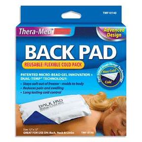 TheraMed Dual-Temp Cold Pack - Back Pad for Lower Back Pain Relief (1 Count) by Pasteur Pharmacy
