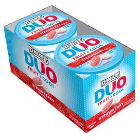 Ice Breakers Duo Strawberry Sugar-Free Mints, 1.3 oz Tins, 8 Count Box by Pasteur Pharmacy