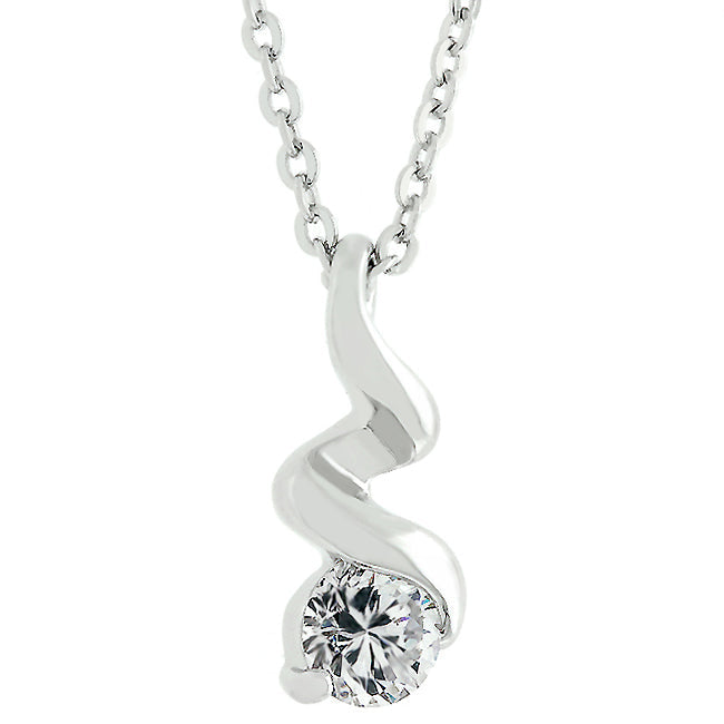 James Avery Finish Twist Pendant in Polished Sterling Silver by Avera Group
