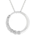 Avera 3Ct Elegant Plated Criss-Cross Cubic Zirconia Engagement Ring by Avera Group