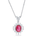 Avera Chrisalee 3.2ct Cubic Zirconia Classic Drop Necklace by Avera Group
