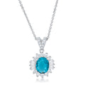 Avera Chrisalee 3.2ct Cubic Zirconia Classic Drop Necklace by Avera Group