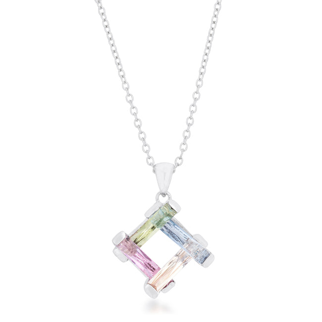 Avera Myra Necklace 10ct Multicolor Statement Piece by Avera Group