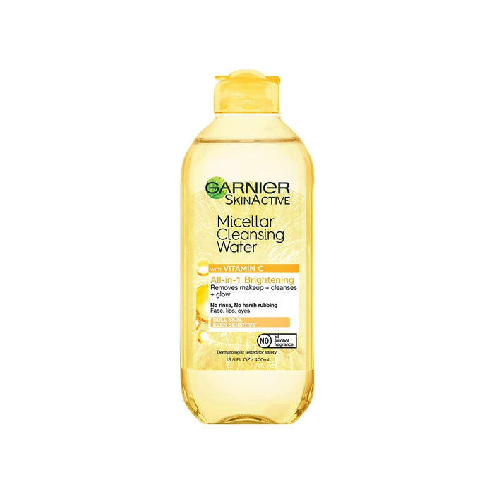 Garnier SkinActive Micellar Cleaning Water with Vitamin C Brightening Skincare 13.5 fl oz by Pasteur Pharmacy