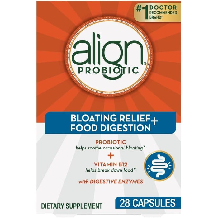 Align Probiotic Bloating Relief + Food Digestion - 28 Capsules by Pasteur Pharmacy