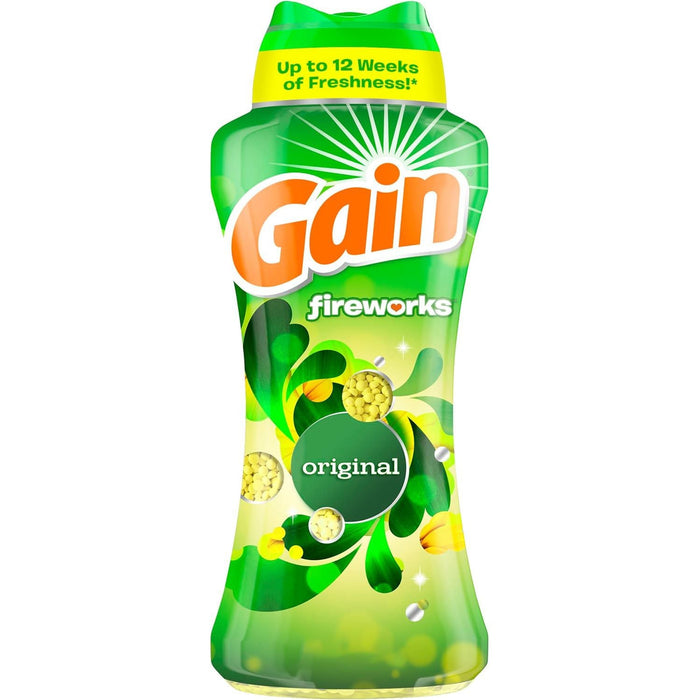 Gain Fireworks In-Wash Scent Booster Beads, Original, 9.1 Oz by Pasteur Pharmacy