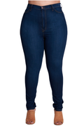 {P88} Curvy Skinny Jeans - {2 colors} by The House of Stylez