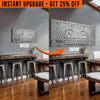 Upgrade Your 'Gym' (Style 3) Canvas To 24x48 Inches