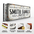 Family Patio Sign by Tailored Canvases