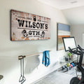 Gym Sign VI by Tailored Canvases