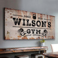 Gym Sign VI by Tailored Canvases