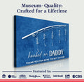 Hooked On Daddy Father's Day Gift Sign by Tailored Canvases