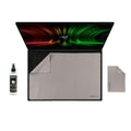 14" Laptop Screen Protector Keyboard Cover Microfiber & Cleaning Kit UnderWare Pac by ShaggyMax