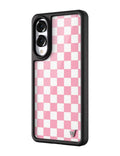 Checkers | Pink Samsung Galaxy Case by Wildflower Cases