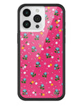 Pink Dainty Florals iPhone Case by Wildflower Cases