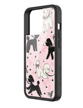 Poodle Doodles iPhone Case by Wildflower Cases