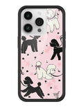 Poodle Doodles iPhone Case by Wildflower Cases