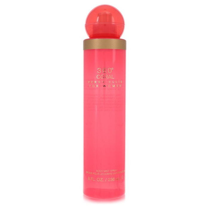 Perry Ellis 360 Coral by Perry Ellis Body Mist 8 oz for Women by Avera Group