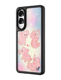 Pink Elephants Samsung Galaxy Case by Wildflower Cases
