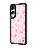 Forget Me Not Floral | Pink Samsung Galaxy Case by Wildflower Cases