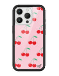 Pink Cherries iPhone Case by Wildflower Cases