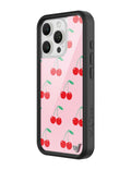 Pink Cherries iPhone Case by Wildflower Cases