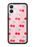 Pink Cherries iPhone Case by Wildflower Cases