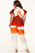 The Sunset Jumpsuit - Plus Size by Fasheabe