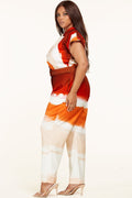 The Sunset Jumpsuit - Plus Size by Fasheabe