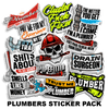 Plumbers Sticker Pack
