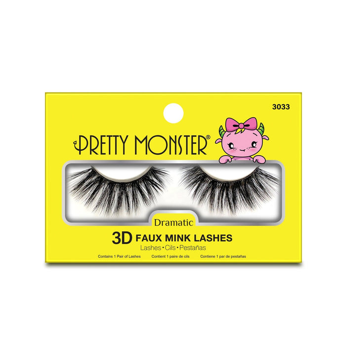 Pretty Monster Dramatic 3D Faux Mink Lashes by Avera Group
