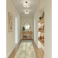 Progress Lighting Inspire 18 Inch 3 Light Semi Flush Mount Inspire - P350167-143 by Vanessa Jane