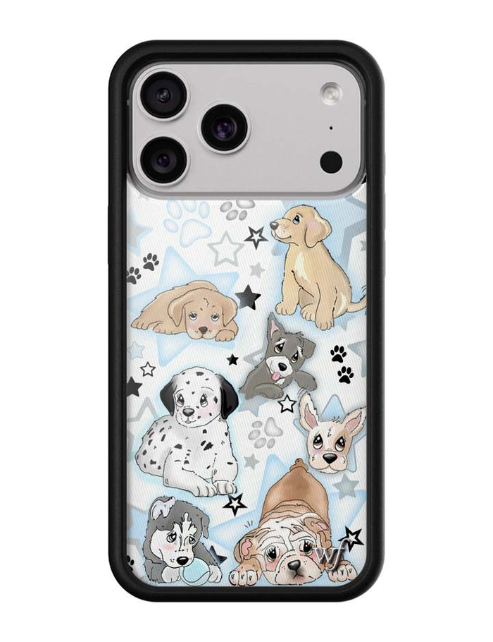 Puppy Party iPhone Case by Wildflower Cases