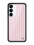 Pink Stripes Samsung Galaxy Case by Wildflower Cases