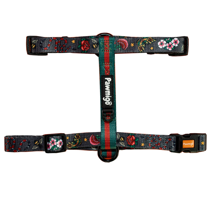 May Flowers Free-Fit Harness by Pawmigo