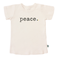 graphic tee | peace by Finn + Emma