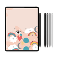 Pencil Glide | (Midnight Black) Compatible with Samsung Galaxy Tab S7, S8, S9 & other EMR-supported tablets by Tinymoose USA
