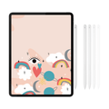 Pencil Glide | (Alpine White) Compatible with Samsung Galaxy Tab S7, S8, S9 & other EMR-supported tablets by Tinymoose USA