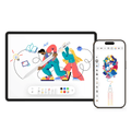 Pencil Pro Ultra iPad Pen with Smart Switch Technology - Alpine White by Tinymoose USA