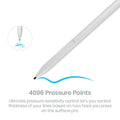 Pencil X – For Microsoft Surface Devices Supporting MPP Protocol - White by Tinymoose USA